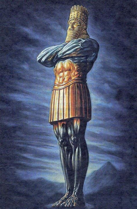 Statue de Daniel dans la Bible